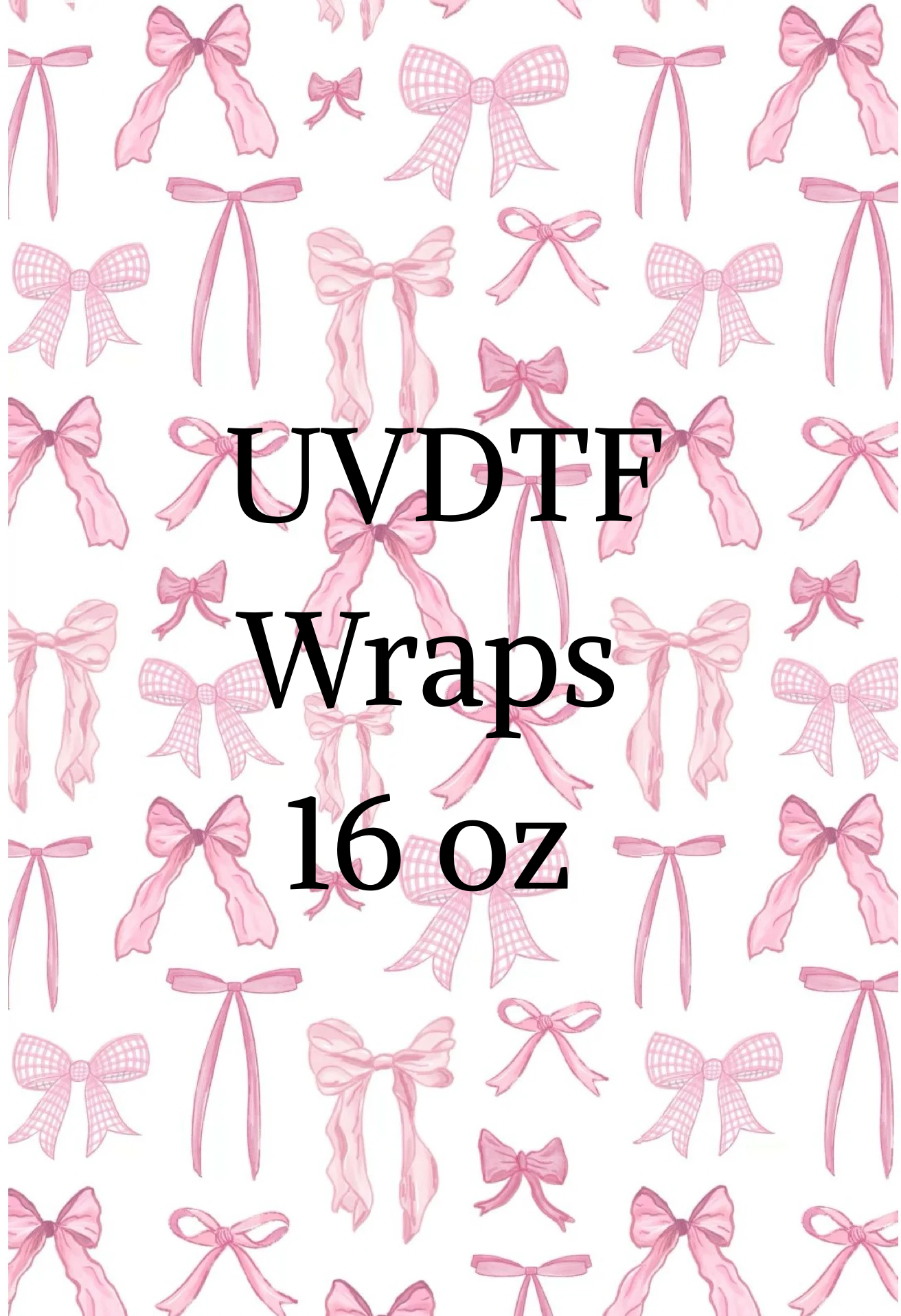 Uv dtf wraps