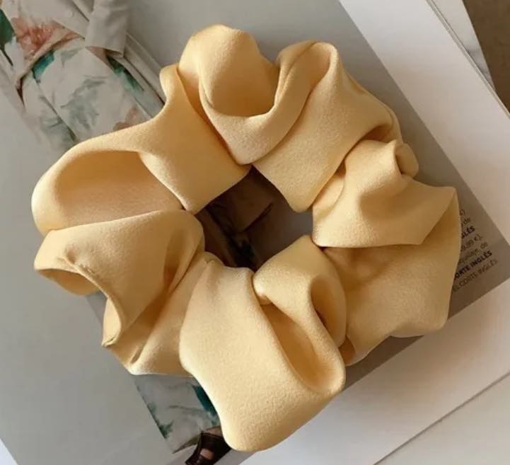 Solid Color Scrunchies