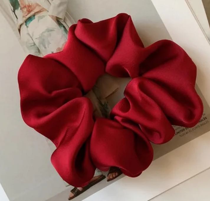 Solid Color Scrunchies