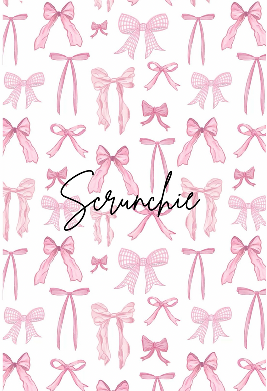 Solid Color Scrunchies