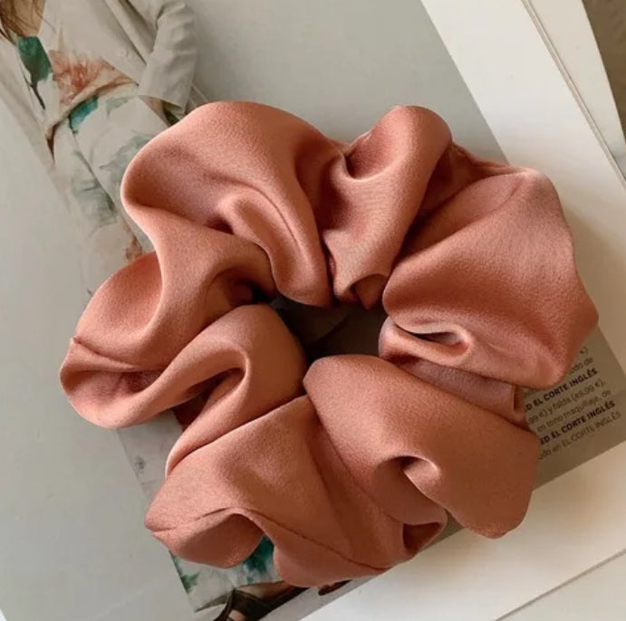 Solid Color Scrunchies